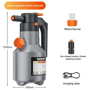 모터식 세차 스프레이어 휴대용 전기 폼 핸드 펌프 스노우 캐논 호환호환 자동차 액세서리