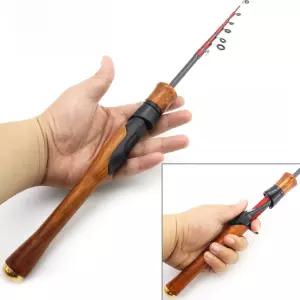 카본대 미니 조절식 낚싯대 휴대용 바다 낚싯대 핸드폴 스풀러 도구 찌 릴 스피닝 스트립