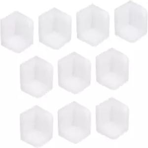 파티킬 확장 폴리에틸렌 폼 코너 프로텍터 1.6x1.6x1.6인치 이동 포장용 충격 방지 가드 20개