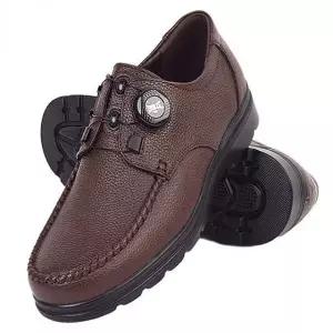 가죽 남성 로퍼 신발 컴포트화 중년용