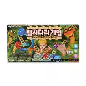 자석뱀사다리 1P 재밌는 초등학생 7세 보드 게임 rfS4+3eHI