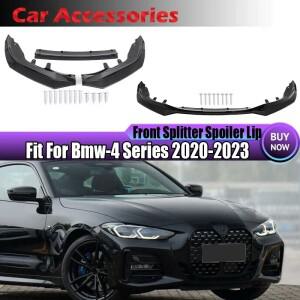 BMW 4 시리즈 쿠페 G22 G23 M 스포츠 2020 교체용 자동차 액세서리용 라임 프론트 범퍼 립 스플리터 스포일
