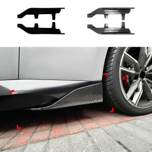 BMW 2 시리즈 G42 M 스포츠 2022 2025용 자동차 앞 범퍼 사이드 스플리터 커버 립, 안개등 에어벤트 흡입구