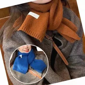 목도리 미니 머플러 겨울 넥워머 여성 스카프 간절기