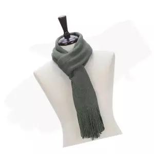 남성 미니 머플러 넥워머 캐주얼 목도리 겨울 보온 숏 스카프