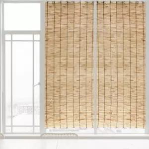 인테리어 자연소재 갈대발 여름 창문형 햇빛가리개 60cm 2p