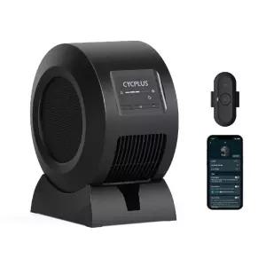 싸이플러스 F1 스마트 로라 선풍기 실내 자전거 트레이닝 저소음 가변풍속