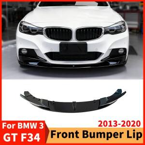 BMW 3 시리즈 GT F34 2013-2020 M 스포츠 버전 튜닝 액세서리 프론트 스플리터 범퍼 립 에어 디플렉터 장식