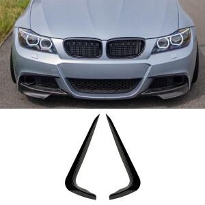 BMW 3 시리즈 E90 E91 LCI M 스포츠 2009-2012 프론트 범퍼 스포일러 스플리터, 에어 벤트 안개등 그릴 트