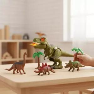 레드박스 티라노사우르스 공룡놀이세트 공룡모형 티라노사우루스 (6p)