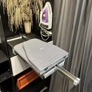 벽걸이 다리미판 접이식 입식 다림판 폴딩 원룸 벽부착 가정용 자취