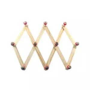 나무 자바라 45CM 자바라옷걸이 문행거 옷걸이행거