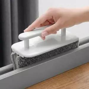 샤시 틈새 청소솔 탈부착 문틀 브러쉬 물걸레 손걸레 리필