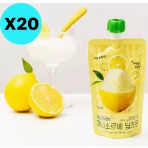 키토제니 얼려먹는 제니 소르베 딥레몬 레몬즙 20개