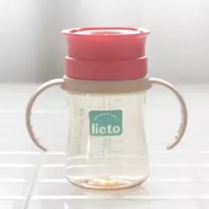 리에또 유아컵 흘림 방지 트레이닝컵 200ml 핑크  BNS