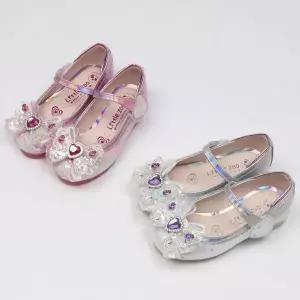 [보리보리/앙쥬]여아구두 키즈 주니어 초등 lt나비하트LED 아동구두 wd 150-200mm