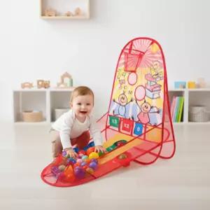 키더스 멀티플레이 골대 슈팅 피칭게임 공놀이 원터치 타겟피칭 공던지기 볼풀공 유아스포츠