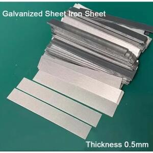 10/30/50/100 Pcs 두께 0.5mm  도금 시트 철 녹슬지 않는 접이식 작은 Shee 자석은 DIY 사용자 정의를 그릴