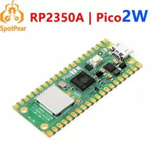 Raspberry Pi Pico 2 W RP2350 Pico2W ARM Cortex-M33 및 RISC-V Hazard3 Wi-Fi4 블루투스 5.2 CYW43439