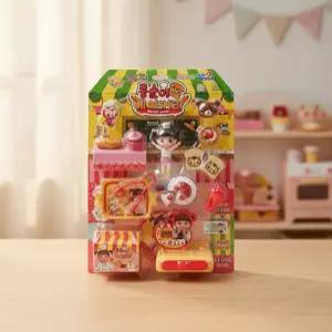 콩순이 미니 베이커리 소꿉놀이 빵가게 빵집 베이킹 미니어처 피규어 모형 장난감 어린이