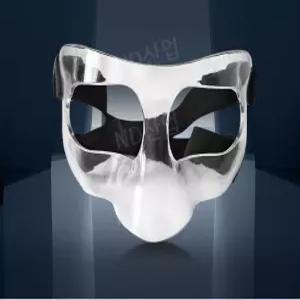 농구마스크 안면보호구 충돌 방지 농구 경비 장비 마스크 코보호