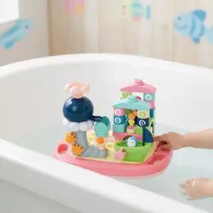 오션파크 워터블럭 고래 플레이세트 샤워 목욕 물놀이 블록 쌓기놀이 조립 장난감 아기 유아