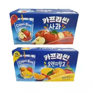 카프리썬 오렌지망고200ml 10개+사과 200ml 10개