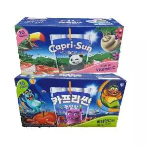 카프리썬 펀알람 200ml 10개+ 정글 200ml 10개