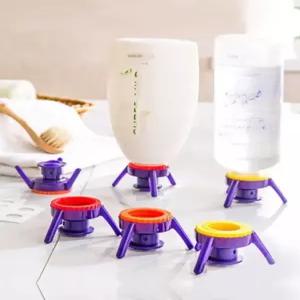 역방향 세면기 샴푸 액 용기 캡 액체