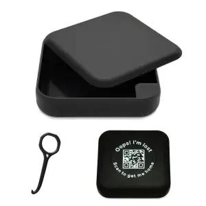 Kasse Invisalign 케이스 by nCase QR 코드 복구 기능이 있는 모던 얼라이너 리테이너 마그네틱 트위스트