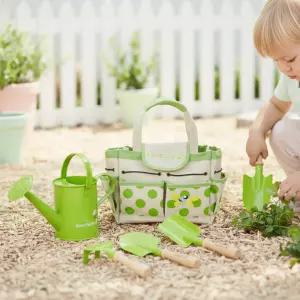 에버어스 원예도구 세트 (가든5P 풀세트) 어린이 숲체험 갈퀴 모종삽 샤보 물뿌리개 가방