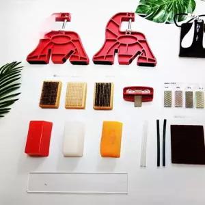 스노우보드 고정바이스 엣지 튜닝 왁싱 1쌍 제품 클램프