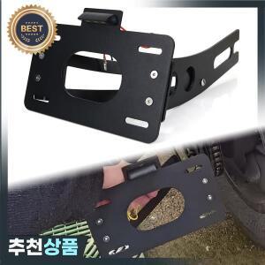 혼다 섀도우 VT 600 C 1988-2000 사이드 펜더 제거 거치대 마운트 번호판 거치대