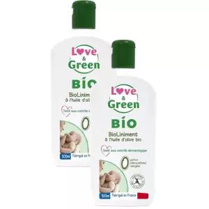 Love & Green Bio Liniment 러브앤그린 바이오 리니먼트 아기 로션 무향 500ml 2팩