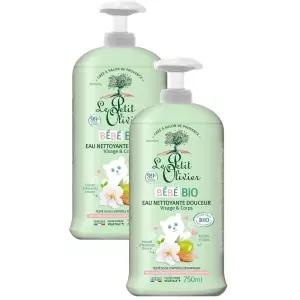 le petit olivier Bebe Bio 르 쁘띠 올리비에 베베 바이오 젠틀 클렌징 젤 바디워시 750ml 2팩