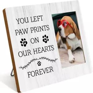 YYDS 반려동물 추모 액자 분실에 대한 공감 선물 탁상용 차량용 반려견