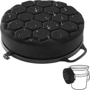 예티 로드아웃 버킷 전용 5갤런 시트 3인치 두꺼운 폼 쿠션 행잇 후크가 있는 360° 스위벨 비둘기 사냥용