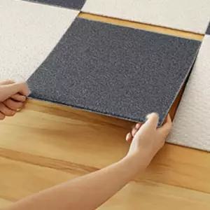 배란다장판 타일형 딱딱한 상가바닥 장판 아파트거실바닥재