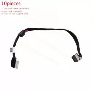 호환 Dell Alienware 17 R2 R3 P43F 시리즈 T8DK8용 DC 전원 잭 하네스 케이블 전선가리개용 10개