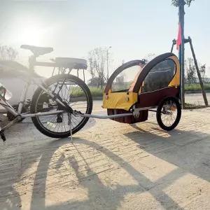 자전거 트레일러 카트 연결 웨건 수레 짐 운반 애견