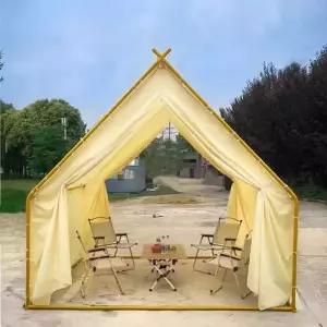 대형 글램핑 글램핑텐트 높은 캠핑장 하우스형 텐트