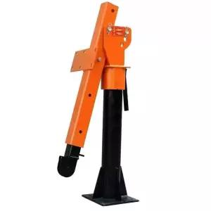 1톤 차량 크레인 미니 본체만 지지대 리프팅 탑재