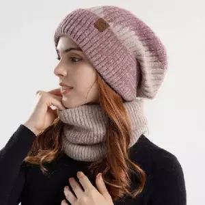 니트 넥워머 모자 사나이 겨울 핸섭