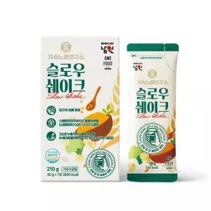 슬로우쉐이크 선식 미숫가루 7포 귀리 파로 렌틸콩