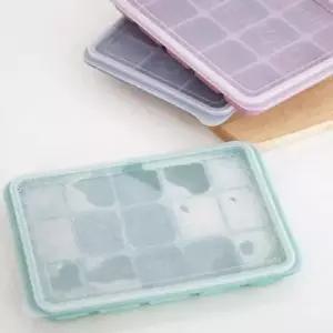 실리콘아이스트레이 파스텔 실리콘 아이스몰드 15구(3color)