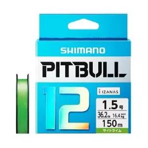 시마노 핏불 PL-M62R 12합사 PITBULL SITE LIME 0.6 200M