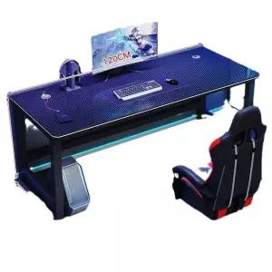 2인용 컴퓨터책상 게이밍책상 조립식 선반 책상 노트북 사무실 기본형