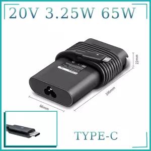 호환 65W USB-C Type-C 20V 3.25A AC 전원 어댑터 노트북 충전기 DELL XPS12 XPS13 9350 9250 9360 7370 HA