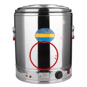 전기온수통 스테인리스 대형 육수 장국통 온수통 보온물통 대용량 업소용 보온포트 국통 식당