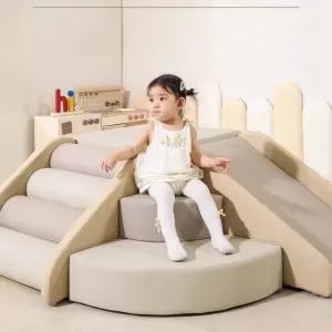 정글짐 미끄럼틀 실내 쿠션 매트 방 놀이 꾸미기 등반 가정용 카페 대형
